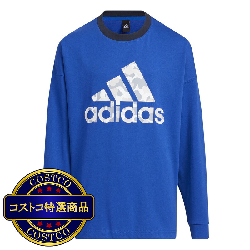 (コストコ) アディダス キッズ ロゴ長袖Tシャツ