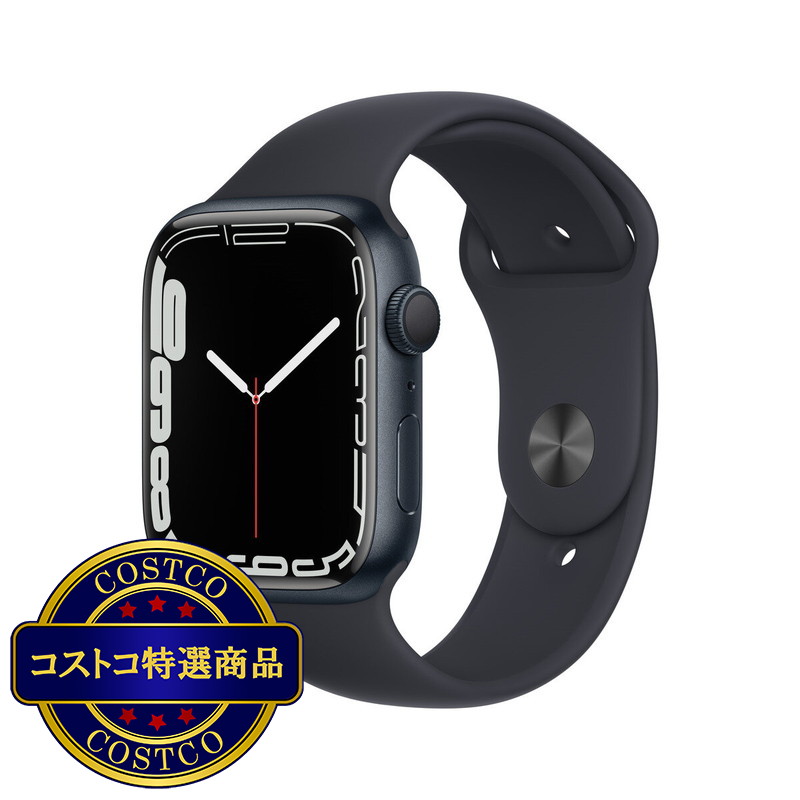(コストコ) Apple Watch Series 7 GPS 45mm ミッドナイトアルミニウムケース
