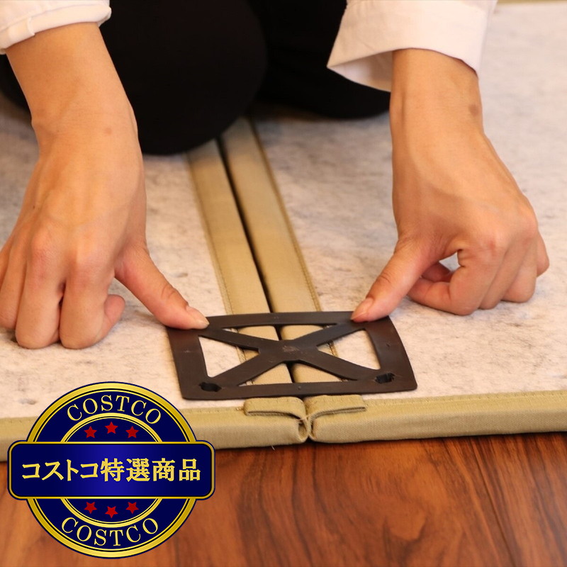 (コストコ) 国産い草100% ユニット畳 あぐら 置き畳 4枚セット - 画像 (3)