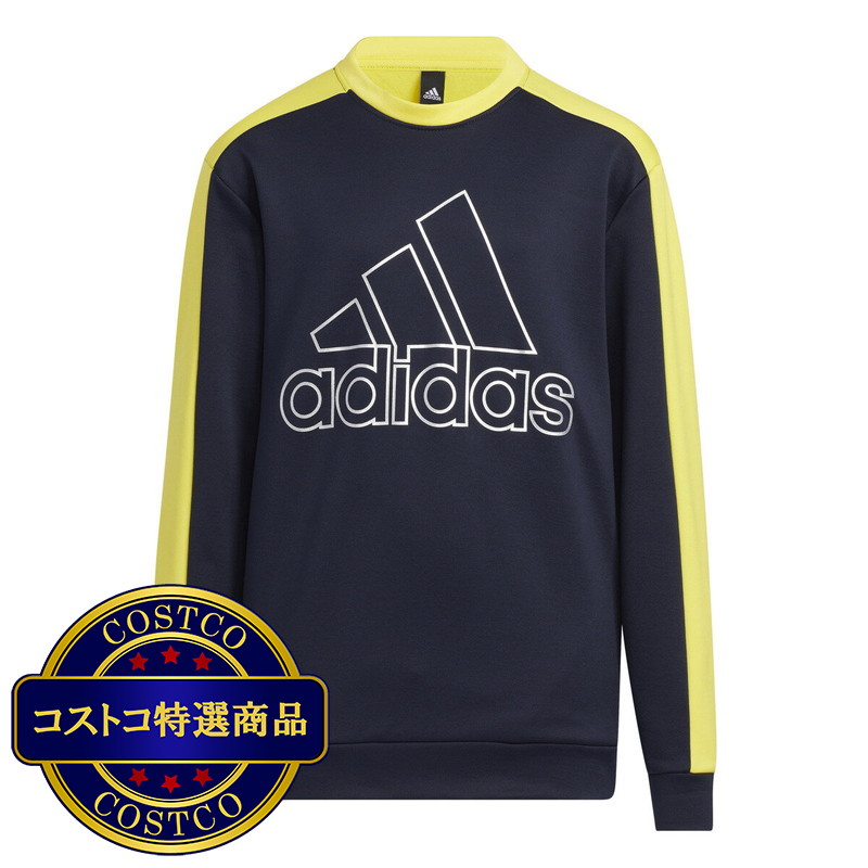 (コストコ) アディダス キッズ カラー クルーネック スウェット