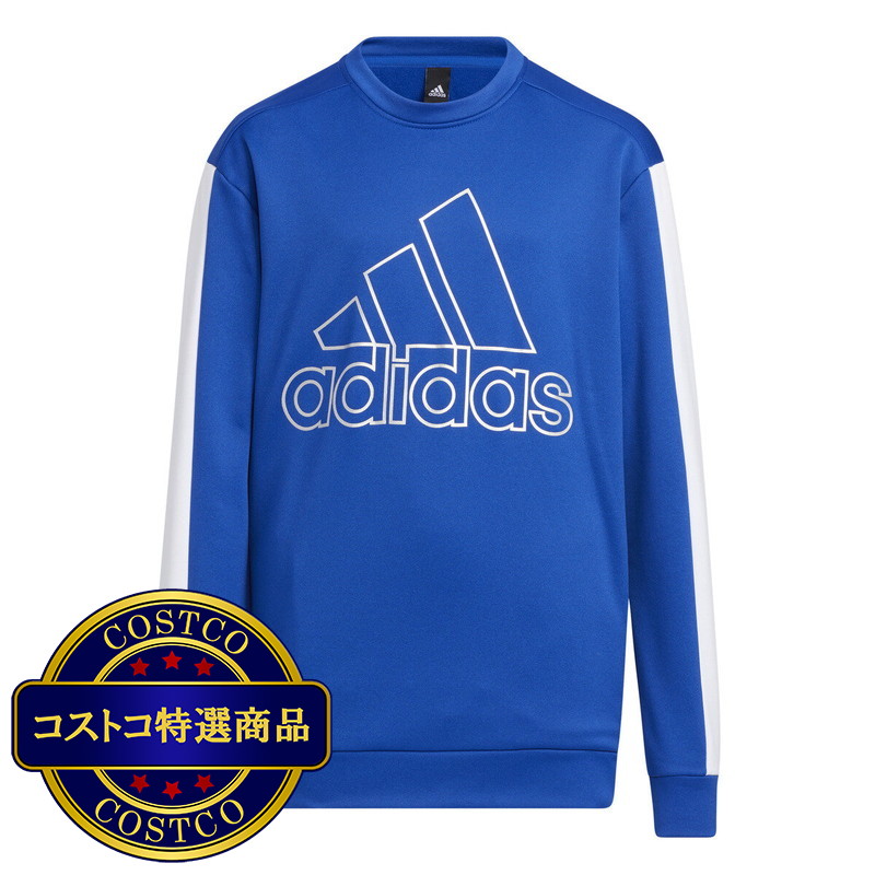 (コストコ) アディダス キッズ カラー クルーネック スウェット - 画像 (4)