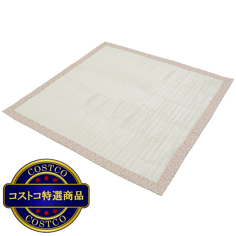 (コストコ) リバティプリント キルトラグ 180cm×180cm - 画像 (3)