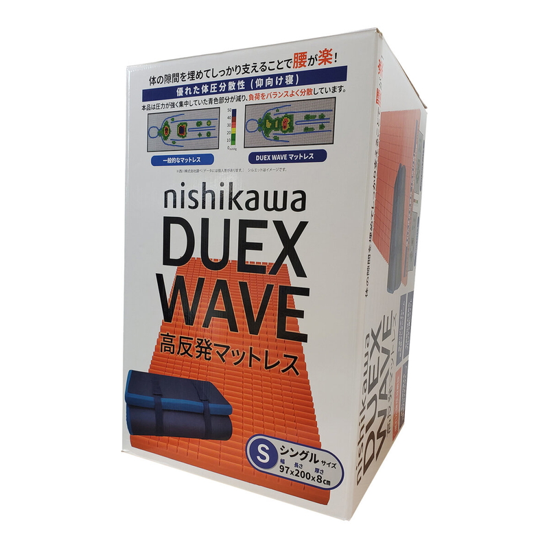 (コストコ) 西川 高反発 敷布団 マットレス Duex Wave シングル - 画像 (4)