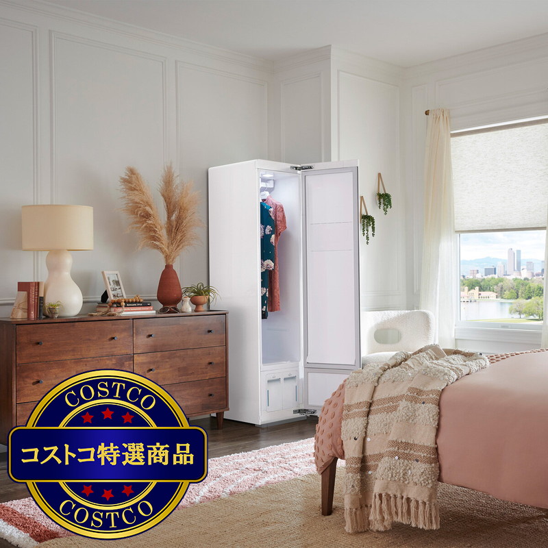 (コストコ) LG スタイラー スチームクローゼット ブラウン S3GW - 画像 (2)