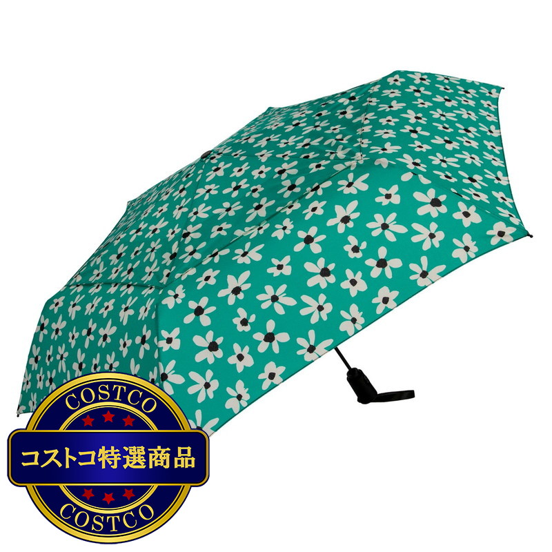 (コストコ) シェッドレイン 43インチ（109.2cm）軽量 スーパースリム コンパクト 折り畳み傘 UPF 50+