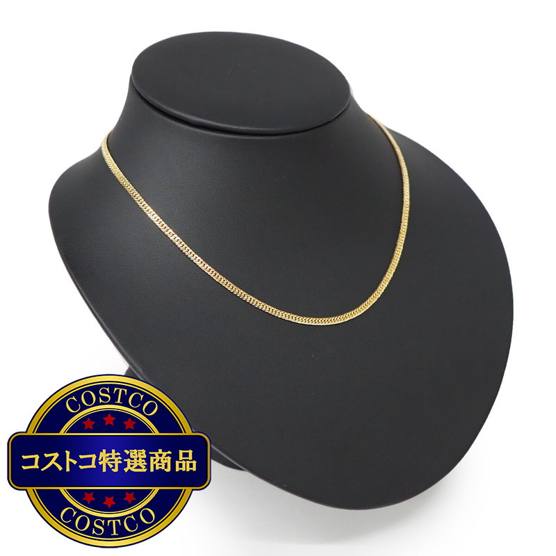 (コストコ) K18 喜平ネックレス 6面カットダブル 10g 40cm - 画像 (4)