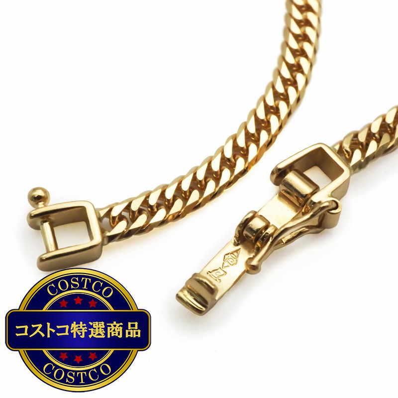(コストコ) K18 喜平ネックレス 6面カットダブル 10g 50cm - 画像 (3)