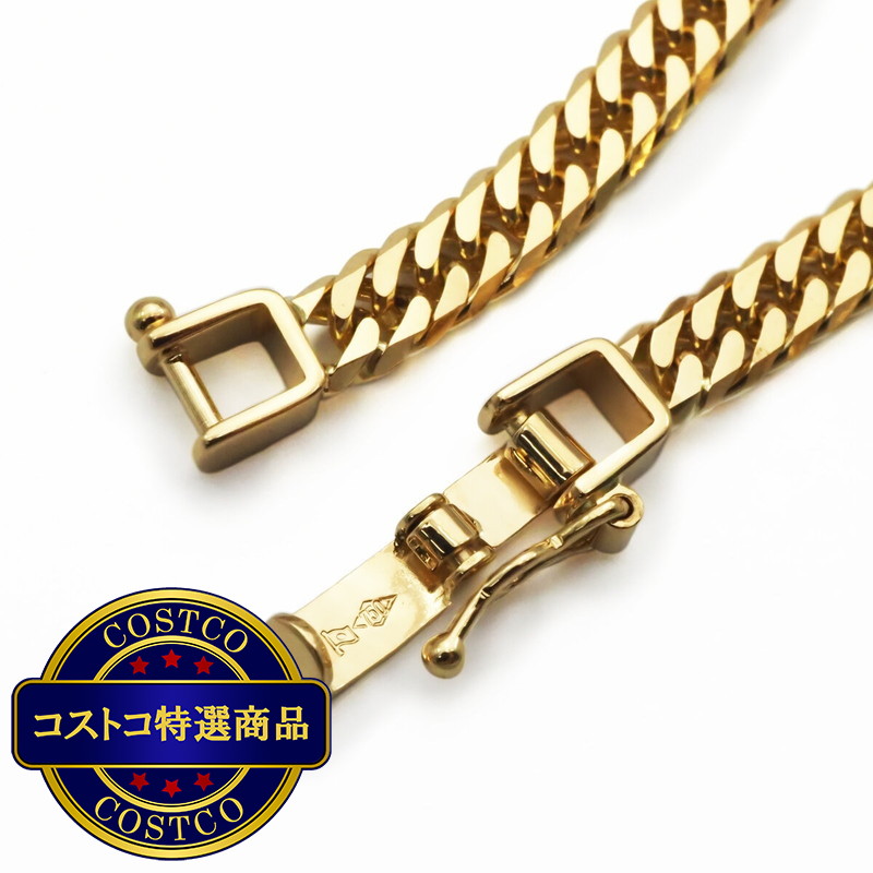 (コストコ) K18 喜平ネックレス 6面カットダブル 20g 50cm - 画像 (3)