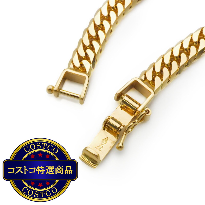 (コストコ) K18 喜平ネックレス 6面カットダブル 30g 50cm - 画像 (3)