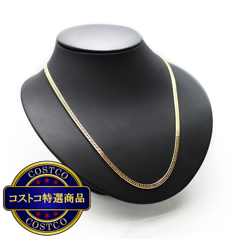 (コストコ) K18 喜平ネックレス 6面カットダブル 30g 50cm - 画像 (4)