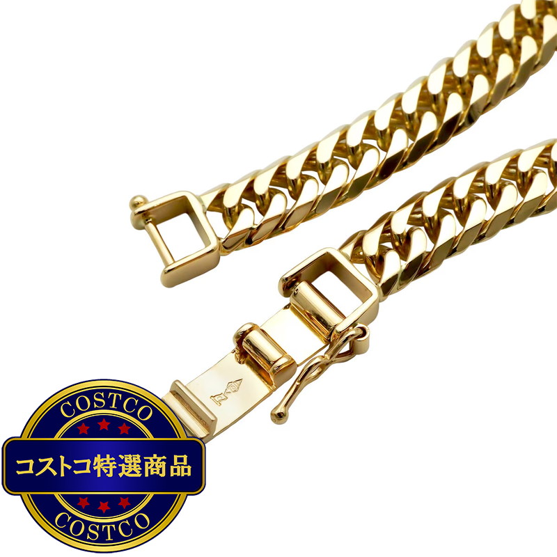 (コストコ) K18 喜平ネックレス 6面カットダブル 50g 50cm - 画像 (3)