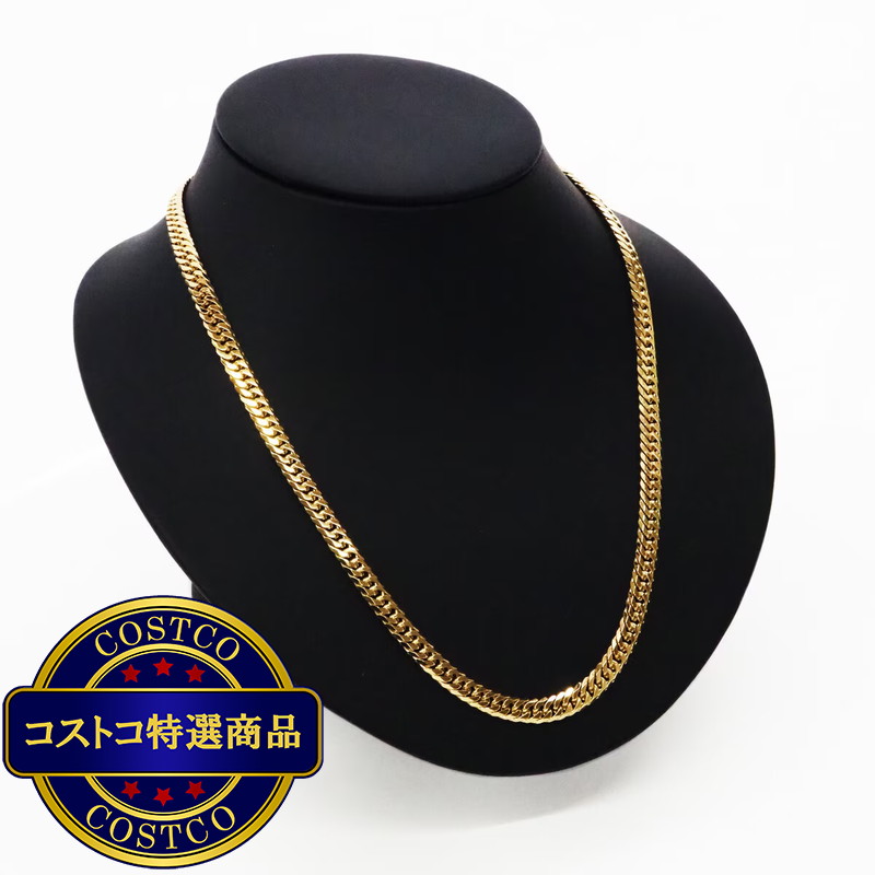(コストコ) K18 喜平ネックレス 6面カットダブル 50g 50cm - 画像 (4)