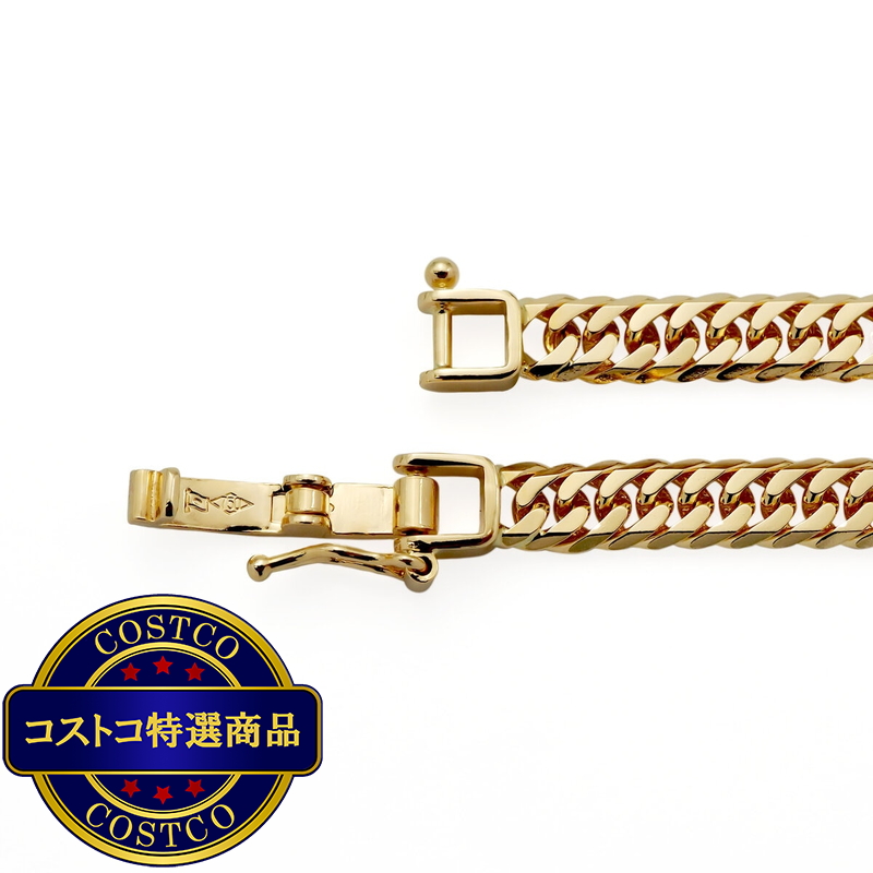 (コストコ) K18 喜平ブレスレット 6面カットダブル 6g 18cm - 画像 (2)