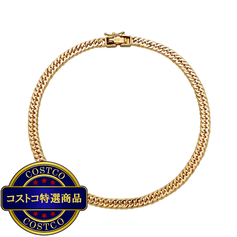 (コストコ) K18 喜平ブレスレット 6面カットダブル 6g 18cm - 画像 (3)