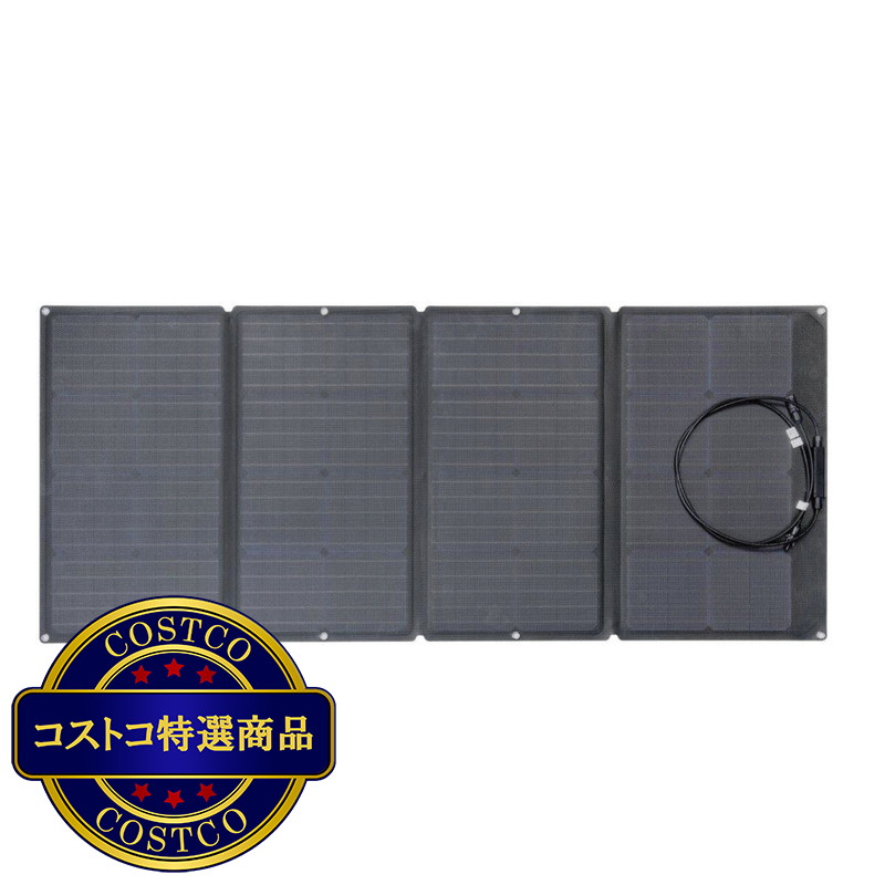 (コストコ) EcoFlow 160W  ソーラーパネル充電器
