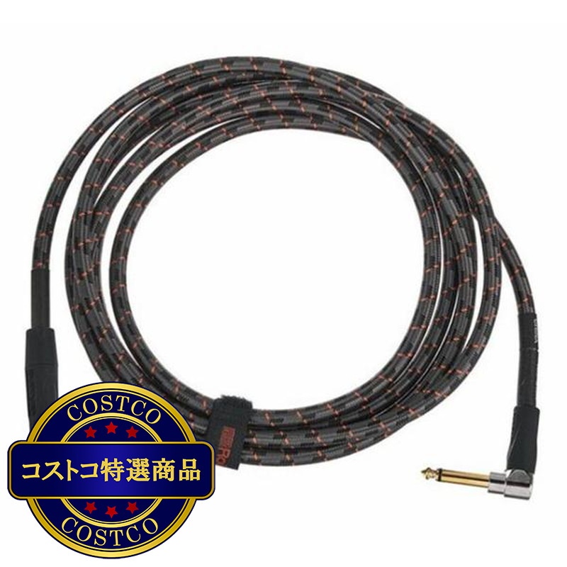 (コストコ) ローランド 楽器用ケーブル Goldシリーズ 3m 片L字型 RIC-G10A - 画像 (2)