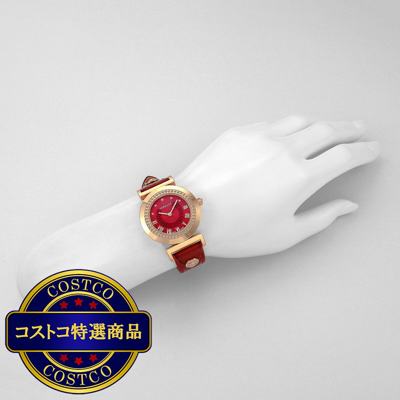 (コストコ) ヴェルサーチェ バニティ クォーツ腕時計 P5Q80D800S800 - 画像 (4)