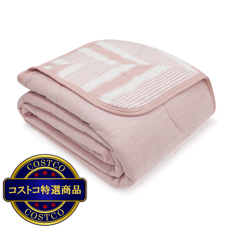 (コストコ) サットンプレイスコレクション リバーシブル 冷感ブランケット クイーンサイズ 233cm x 248cm - 画像 (4)