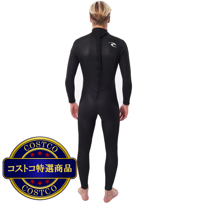 (コストコ) リップカール FREELITE バックジップ 5/3mm ウェットスーツ 121MFS 男性用 - 画像 (3)