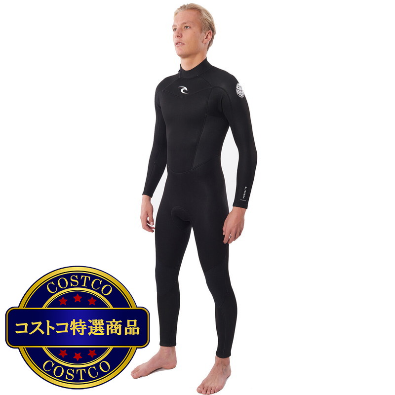 (コストコ) リップカール FREELITE バックジップ 3/2mm ウェットスーツ 119MFS 男性用 - 画像 (2)