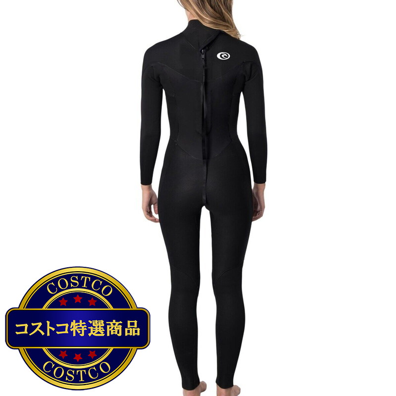 (コストコ) リップカール FREELITE バックジップ 3/2mm ウェットスーツ 118WFS 女性用 - 画像 (2)