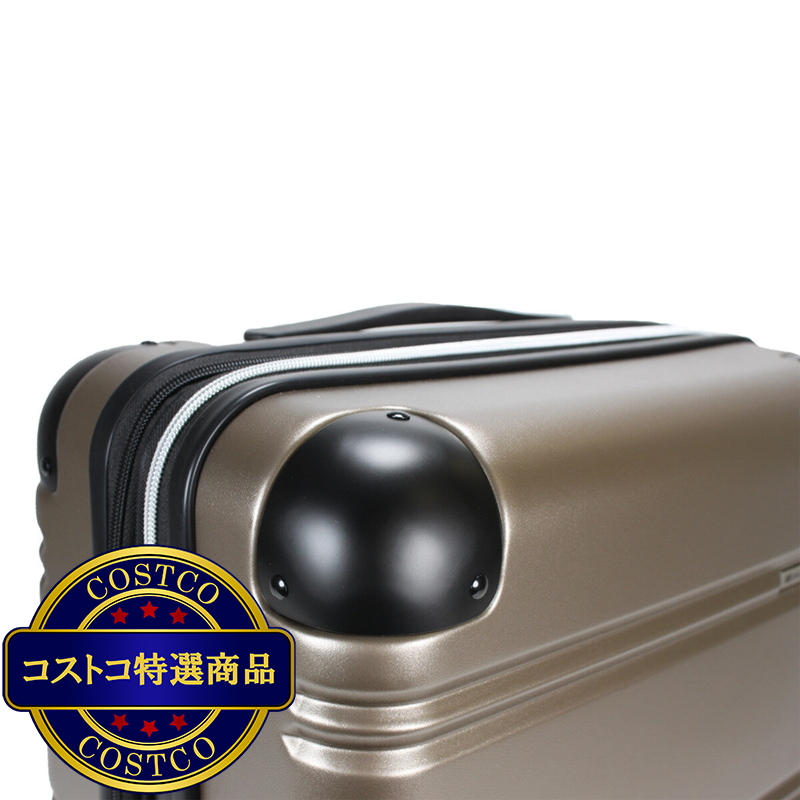 エース イグザクト ハードボディスーツケース 57-67L 0522208 ブロンズ - 画像 (2)