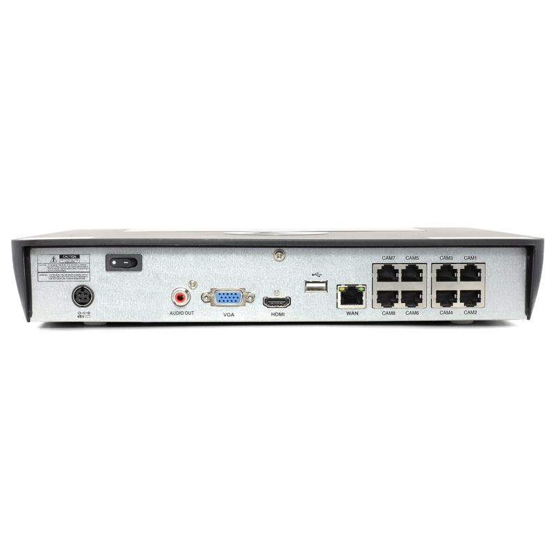(コストコ) Swann(スワン)エンフォーサー 8CH 12MP NVRセキュリティシステム 2TB バレット型カメラ4台セット SWNVK-890004 - 画像 (3)