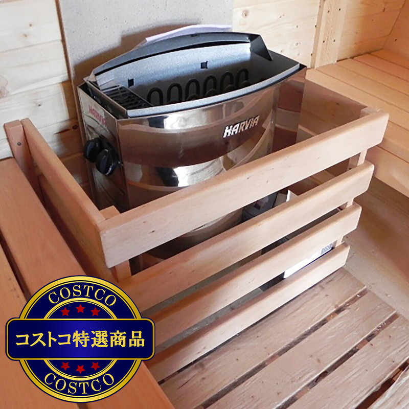(コストコ) ビックボックス バレル式 サウナ小屋キット ヘルシンキ ミニ 2人用 - 画像 (3)