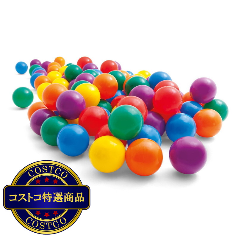 (コストコ) INTEX スモール ファンボール 100個入りセット - 画像 (2)
