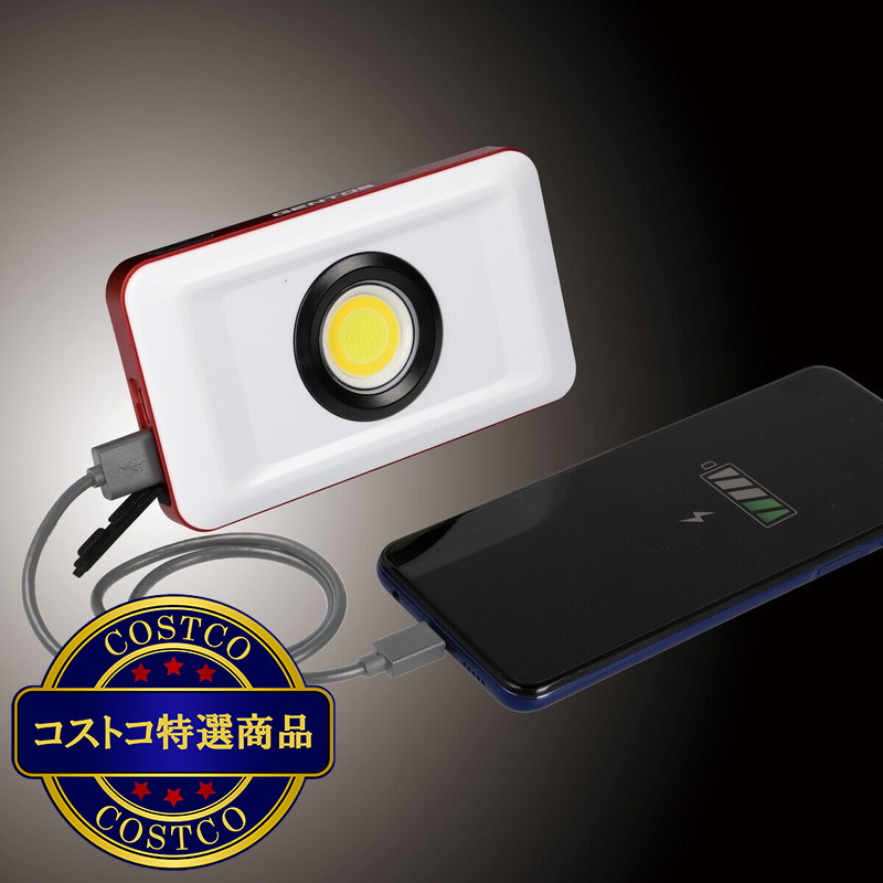 (コストコ) ジェントス 1200ルーメン小型ワークライトGZ-316 - 画像 (4)