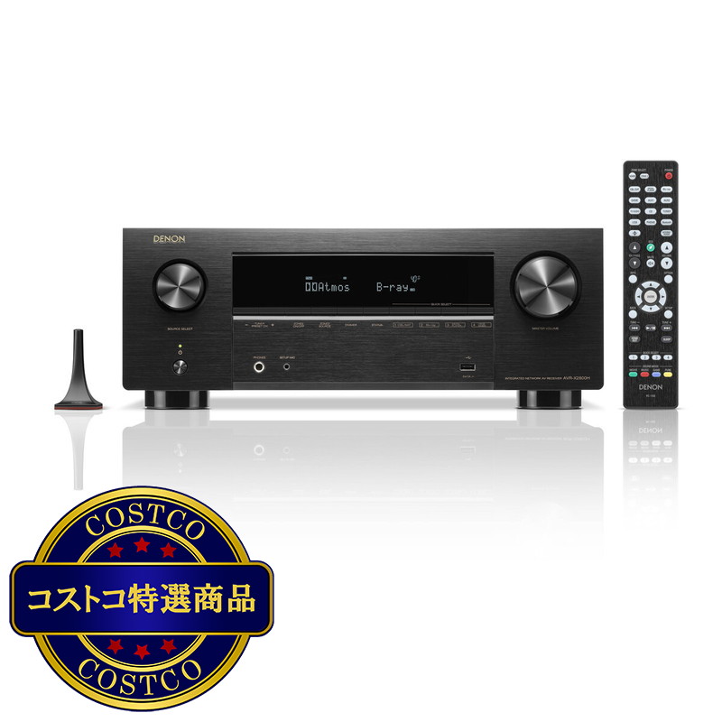 (コストコ) Denon 7.2CH AVサラウンドレシーバー AVRX2800HK RECEIVER