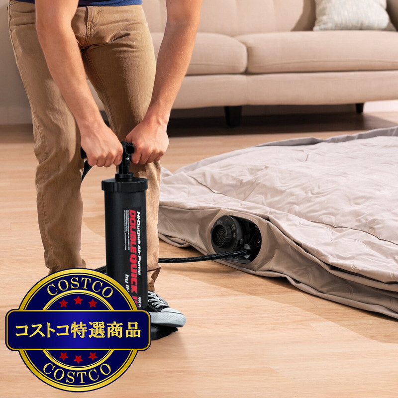 (コストコ) インテックス ダブルクイック III ハンドポンプ - 画像 (3)