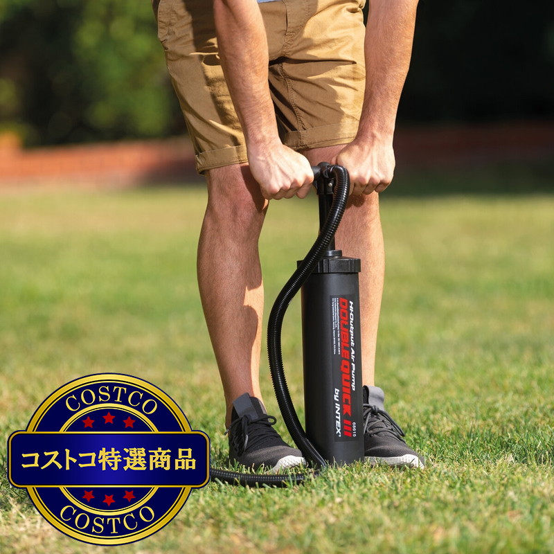 (コストコ) インテックス ダブルクイック III ハンドポンプ - 画像 (4)
