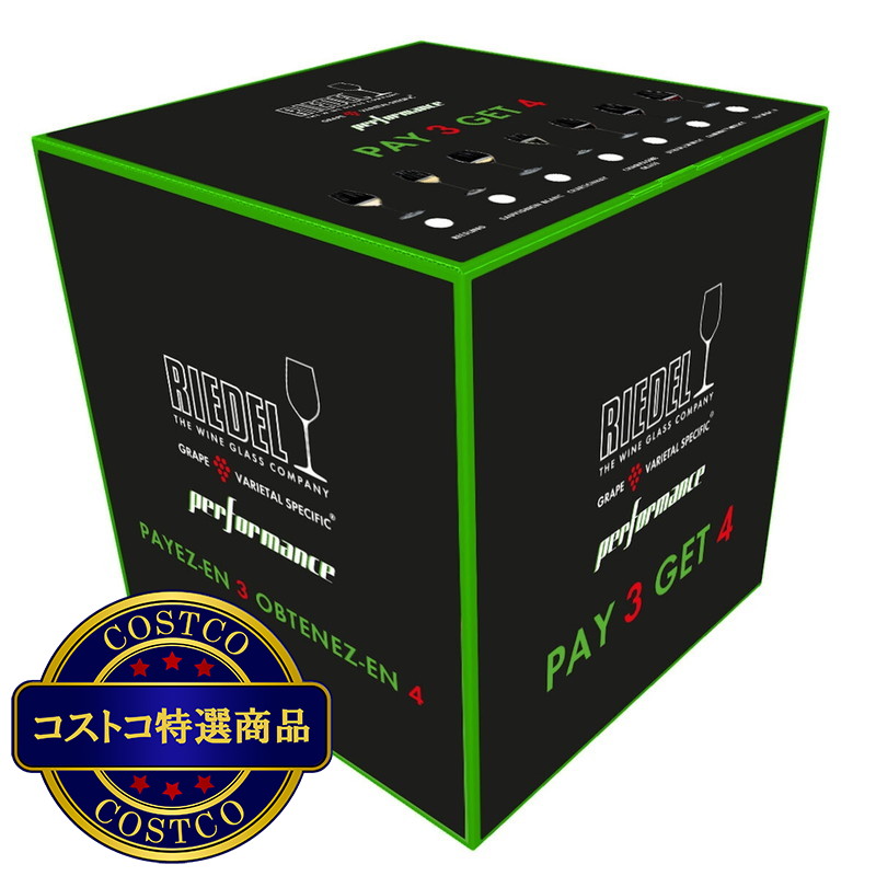 (コストコ) リーデル パフォーマンス シャンパーニュグラス 4個セット - 画像 (2)