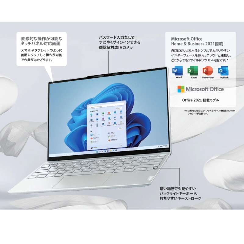(コストコ) Lenovo Yoga Slim 770I 13.3インチ ノートPC 82U90073CO - 画像 (3)