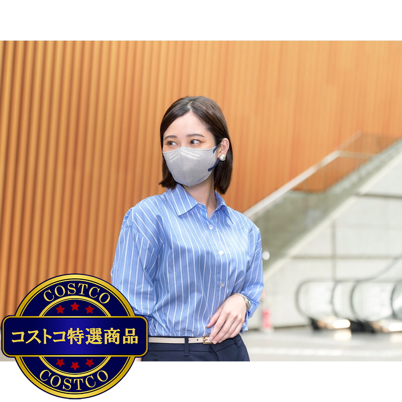 アイリスオーヤマ デイリーフィットマスク 立体 フィルタープラス ふつうサイズ 20枚 - 画像 (4)