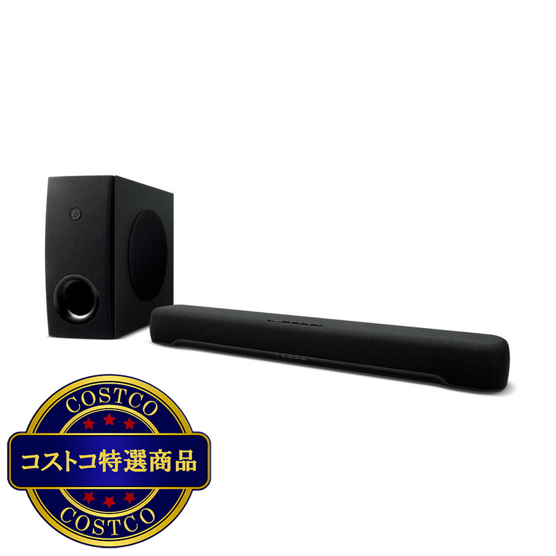 (コストコ) ヤマハ サウンドバー ワイヤレスサブウーファーセット SR-C30A - 画像 (2)