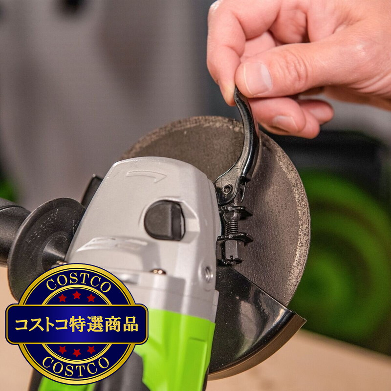 (コストコ) Greenworks 24V 100mm (4") ブラシレスモーター搭載 アングルグラインダ - 画像 (4)