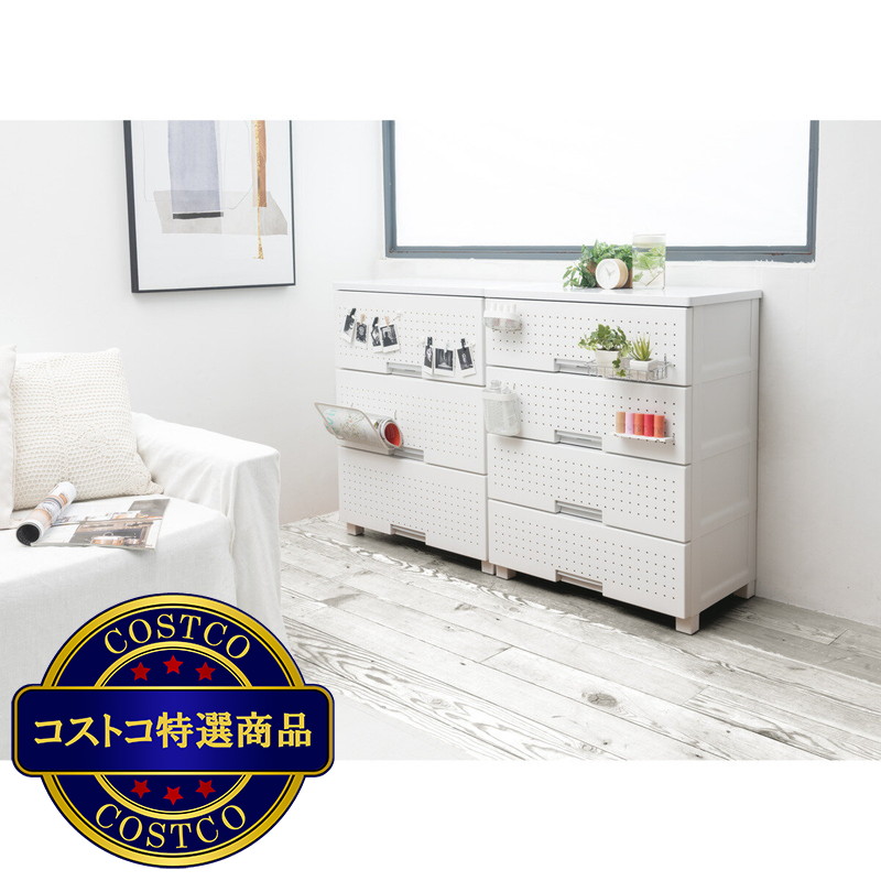 (コストコ) 天馬 フィッツプラス デコ 4段収納 FD6504 - 画像 (3)