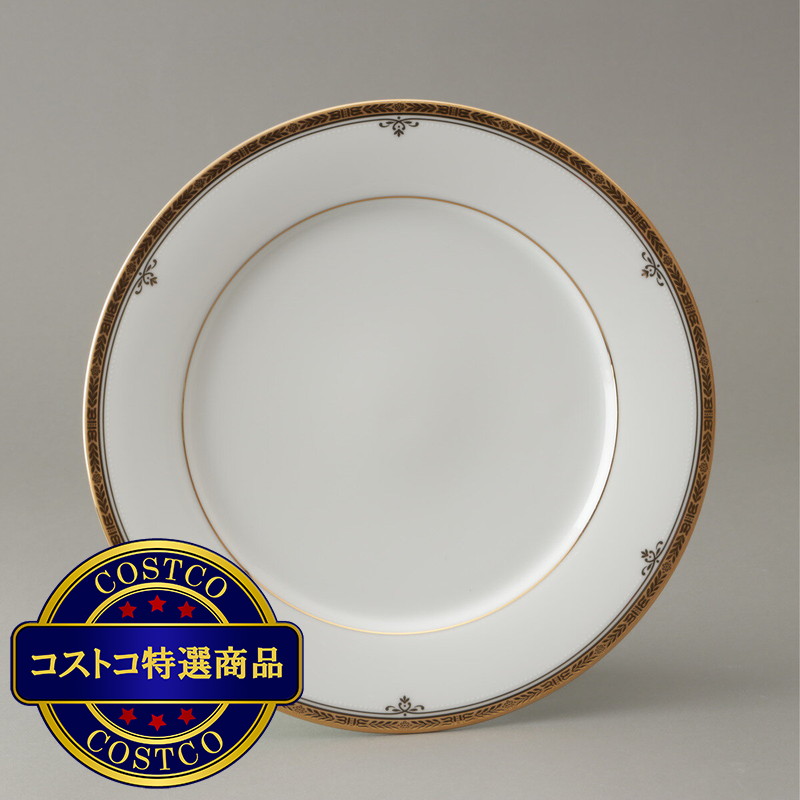 (コストコ) ノリタケ バッキンガム ディナーウェア 10点セット - 画像 (3)
