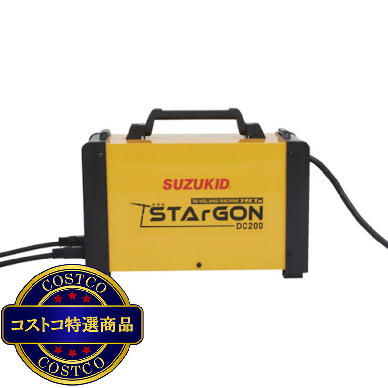 (コストコ) SUZUKID 直流パルスTIG溶接機 スタルゴン DC200 - 画像 (2)