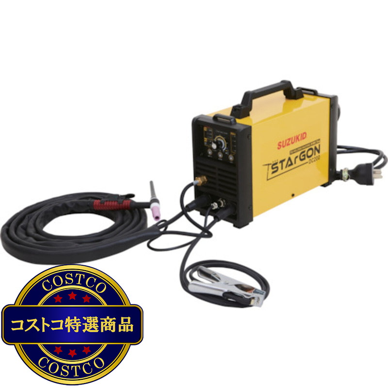 (コストコ) SUZUKID 直流パルスTIG溶接機 スタルゴン DC200