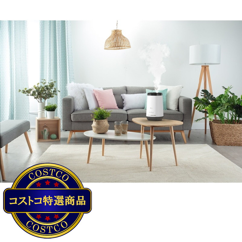 (コストコ) ティファール 加熱超音波式加湿器 4L スチーム アンド ミスト HD3040J0 - 画像 (3)