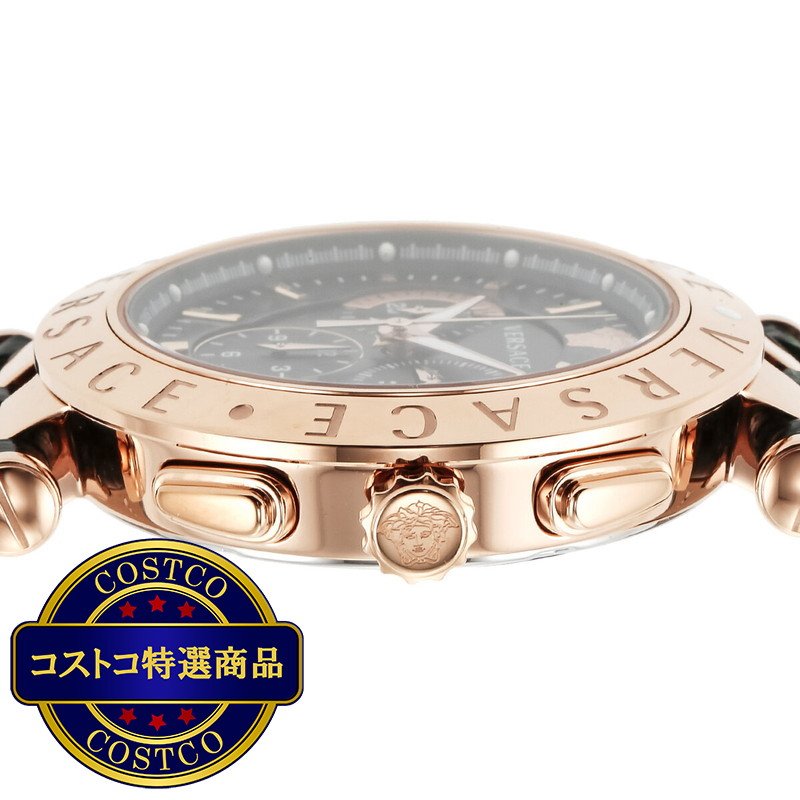 (コストコ) ヴェルサーチェ V-レース クロノグラフ メンズ 42mm クォーツ時計 VERQ00420 - 画像 (3)