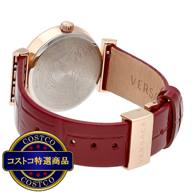 (コストコ) ヴェルサーチェ ミアンダー レディース クォーツ腕時計 VELW01222 - 画像 (4)