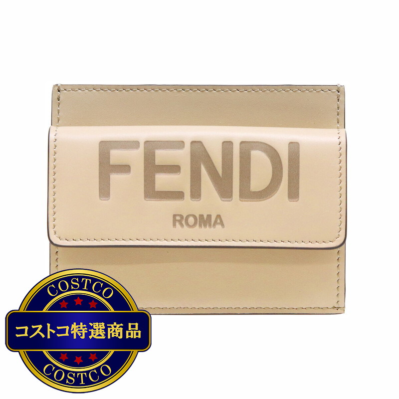 (コストコ) フェンディ カードケース  ベージュ