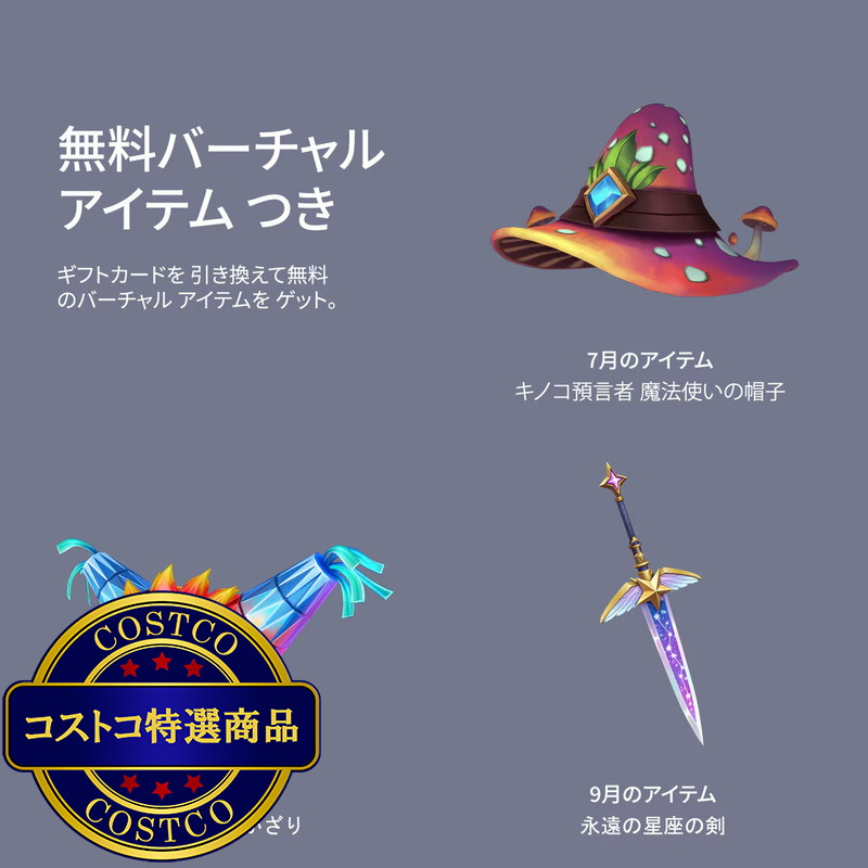(コストコ) ロブロックス デジタルギフトカード¥5,000 - 画像 (3)