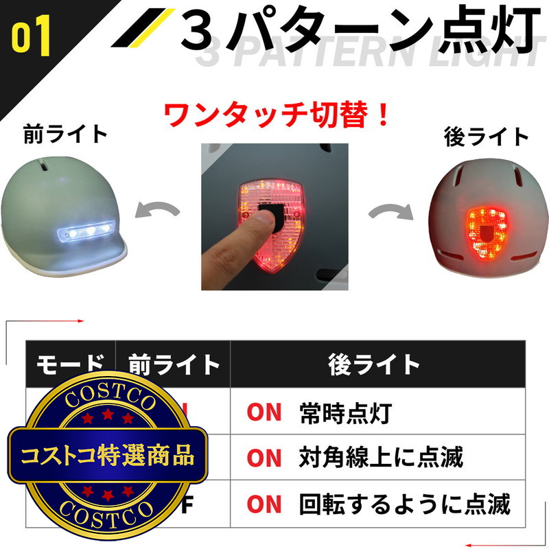 (コストコ) グリメット バイクヘルメット FT-123 インナーパッド付き - 画像 (2)