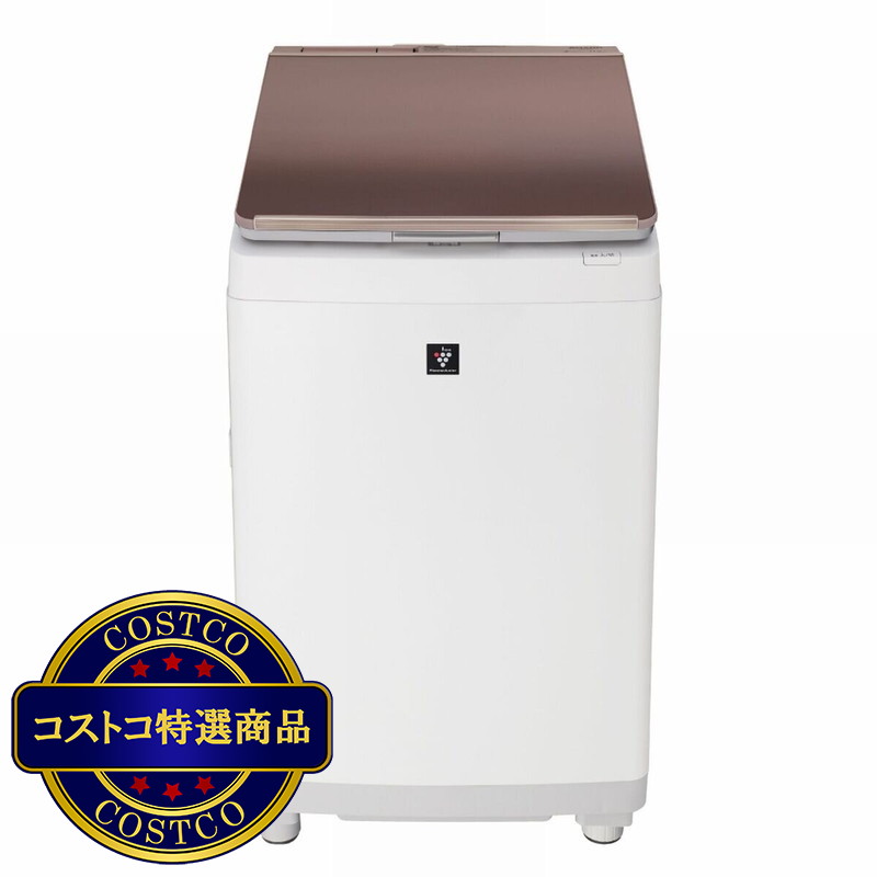 (コストコ) SHARP 縦型洗濯乾燥機 洗濯11kg 乾燥 6kg  ES-PW11H