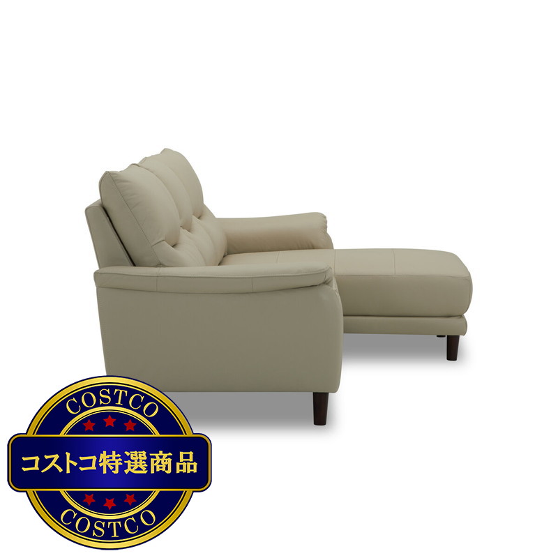 (コストコ) CARNABY レザーカウチソファー - 画像 (3)